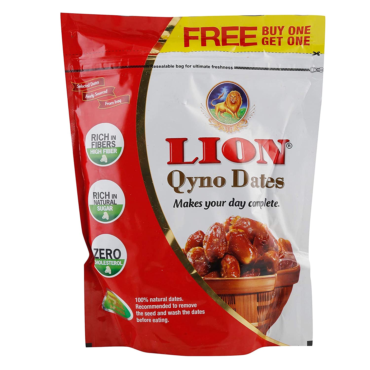 Khajur Lion Qyno Dates  500g